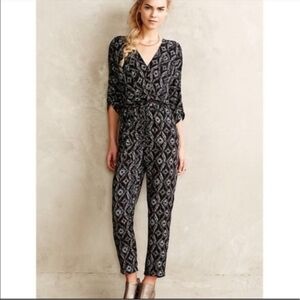 Anthropologie Elevenses Jumpsuit Size S